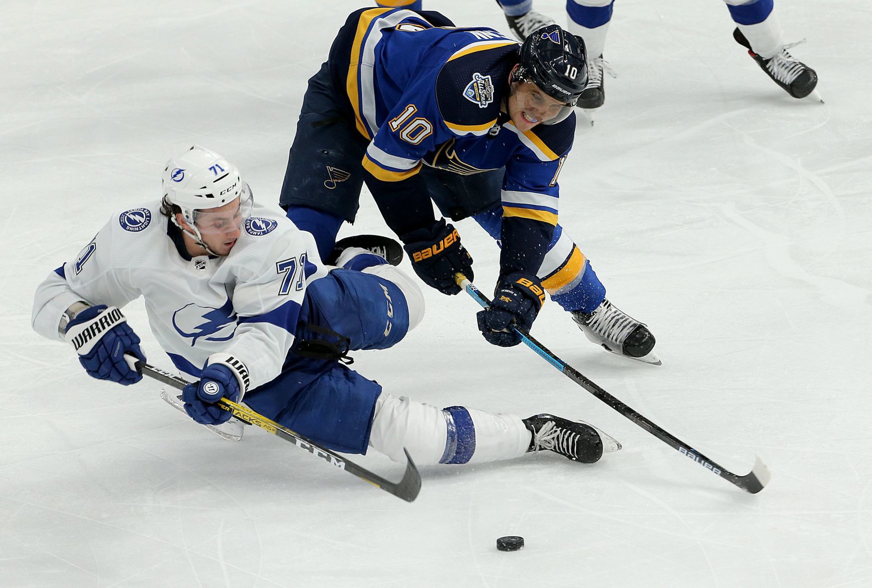 Blues host Lightning